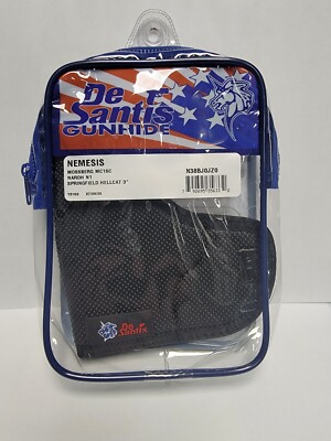 DeSantis Nemesis Holster Fits Mossberg, Naroh, Springfield  - Black (N38BJ0JZ0)