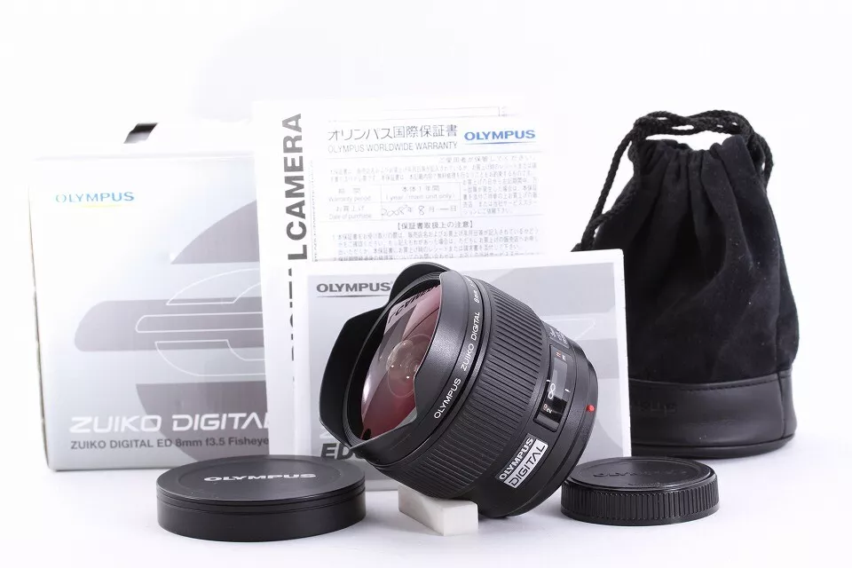 Olympus Zuiko Digital ED 8mm F3.5 Fisheye For 4/3 Lens #EB2111