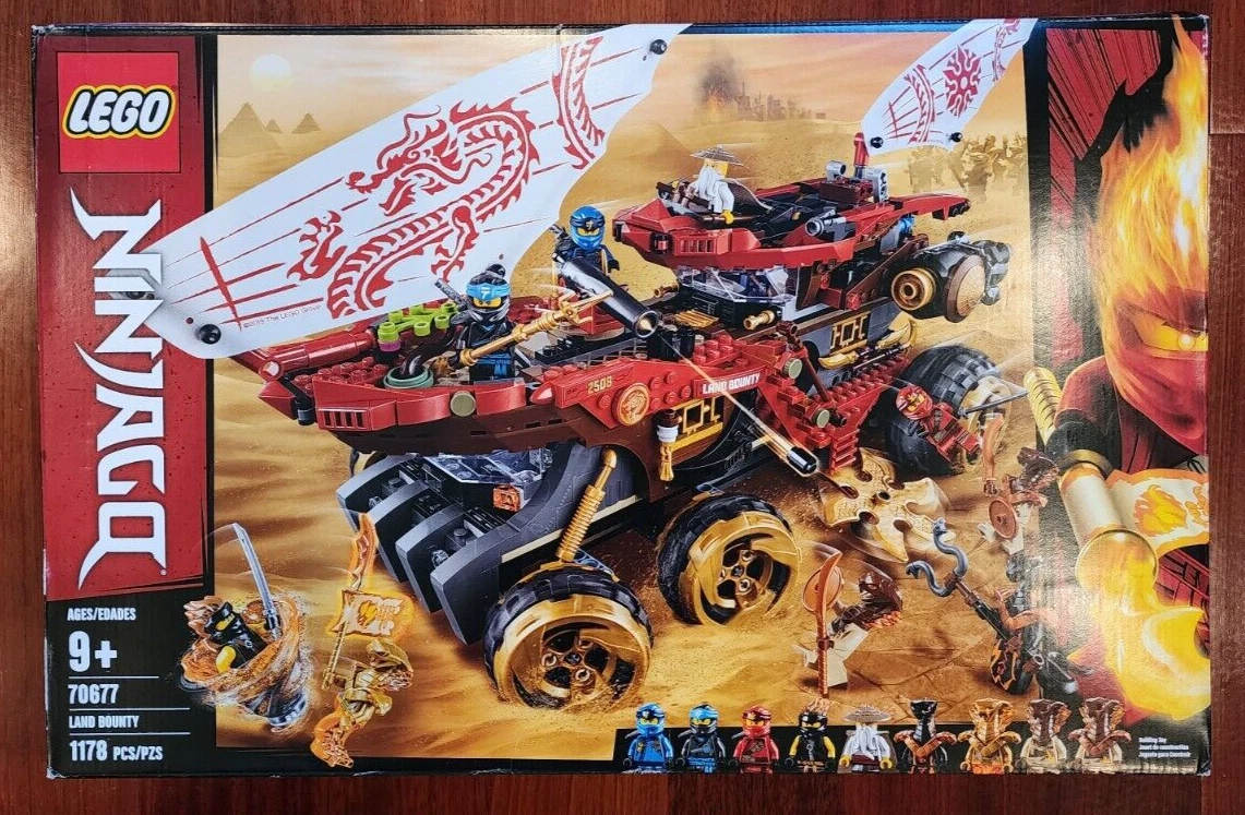 Brand New LEGO NINJAGO Land Bounty 70677 See box condition