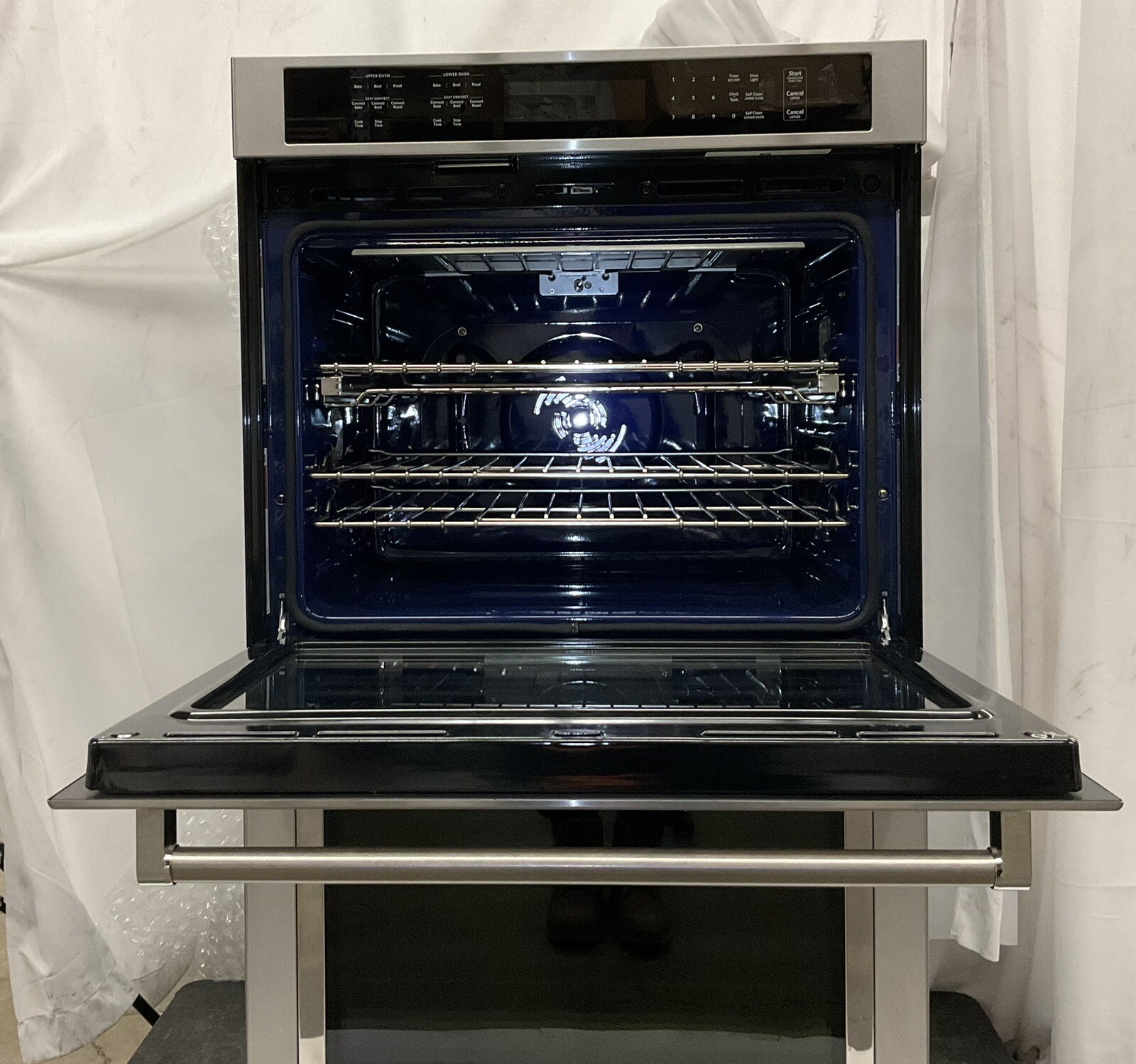 KitchenAid 30" KODE500ESS BuiltIn Double Wall Convection Oven SS 883049327327 eBay