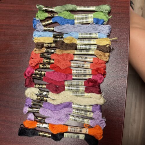 DMC Multi COLORS Embroidery Floss 21 Pack XX - Picture 2 of 2
