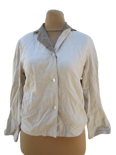 Veste Casual Col Chemisier Bleu La Fee Maraboutee Femme - 2643873-bleu00