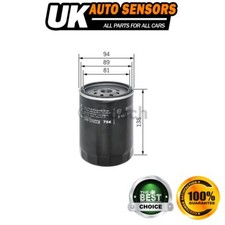 Fits Chevrolet Blazer S10 Camaro Corvette Opel Diplomat Oil Filter AST