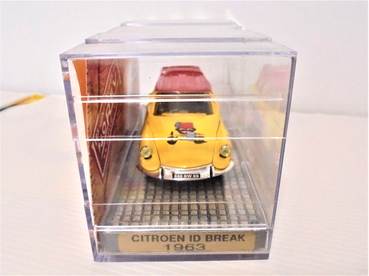 Ds Id Break Citroën Chocolat Banania - Norev Boite Tiroir - Made in
