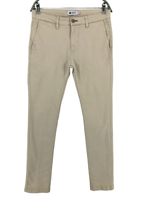 NN07 NO NATIONALITY Herren Marco Slim Chino Hose Größe W29 L30
