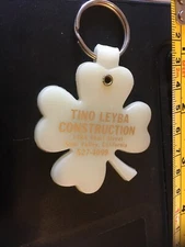 Vintage Keychain - Tino Leyba Construction, Simi Valley CA