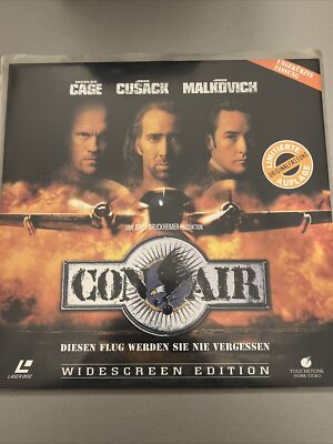 Con Air Laserdisc PAL Limitierte Auflage Ungekürzte Fassung