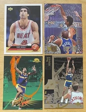 Rony Seikaly Lot Of 4 Mixed Brand With Metal Heat/Warriors NM-MT