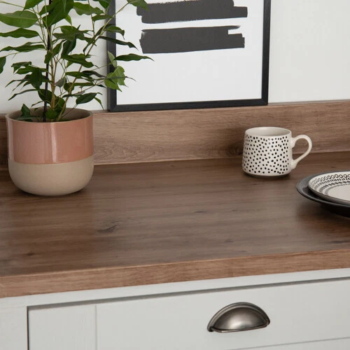 Self Adhesive Vinyl Wrap Film for Kitchen Doors Worktops dc fix Artisan Oak
