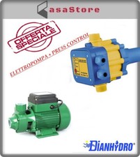 ELETTROPOMPA PERIFERICA AUTOCLAVE 0.50HP + PRESSCONTROL AUTOCLAVE 2.2 BAR