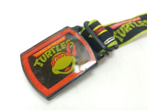 Vtg 1989 TMNT Kids BELT Stretch Elastic Original … - image 1