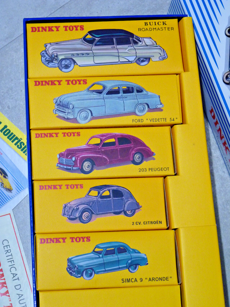 Coffret Collector Dinky Toy Atlas 2012 – Ford Vedette 54 24X, Neuf Sous Blister Avec Certificat