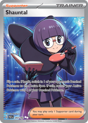 Pokémon TCG Shauntal 243/182 Full Art Ultra Rare Paradox Rift NM/M