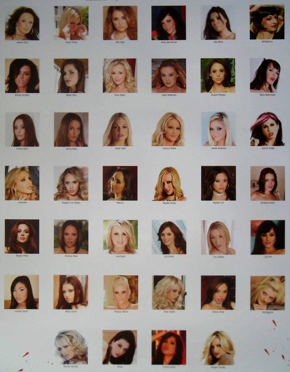 2012 AVN Hot Porn Star 24x36 Photo Poster BELLADONNA LISA JULIA ANN ALEXIS  TEXAS | eBay