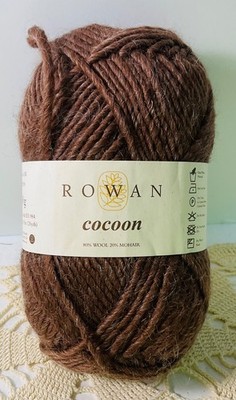 Rowan New Cocoon Yarn Unit of 1 Copper 80 Wool 20 Mohair Single Ply