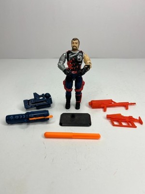 VINTAGE HASBRO 1991 G.I JOE COBRA ACTION FIGURE MERCER V2.0 100% COMPLETE
