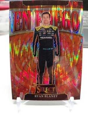 2025 Select Racing Ryan Blaney En Fuego Orange Flash Prizm SP 