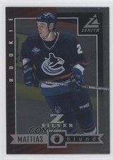 1997-98 Pinnacle Zenith Rookie Z-Silver Mattias Ohlund #85 2a8