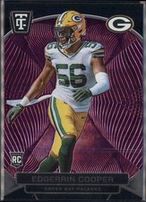 2024 Panini Totally Certified #123 Mirror Purple Edgerrin Cooper Packers RC