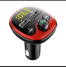 Bluetooth Car FM Transmitter Mp3 Player Radio Adapter Dual USB Charger Handsfree