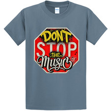 NEW Art Society TATTOO STOP SIGN VOL. 2 STONE BLUE Tee Shirt SM-4XL MADE IN USA