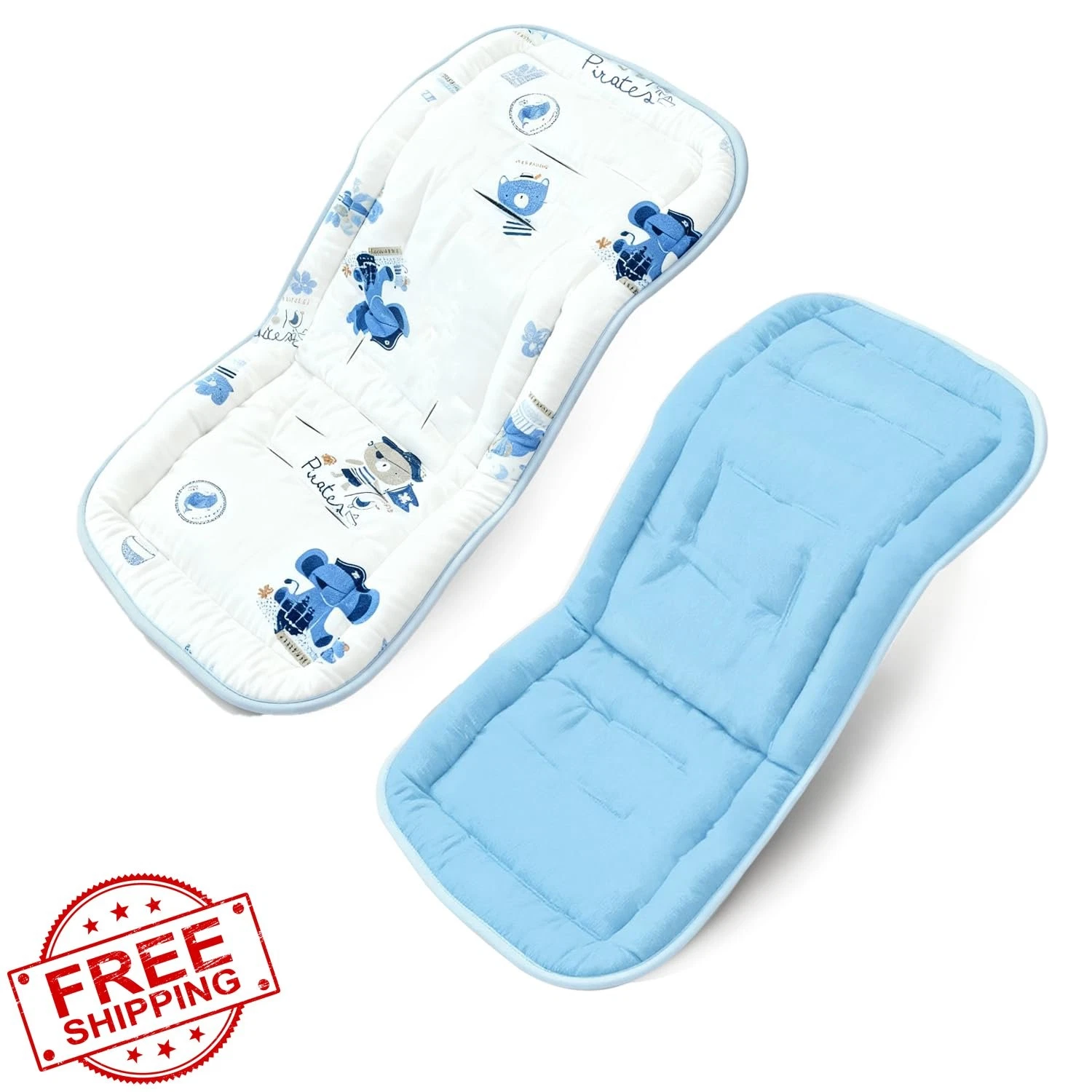Ovelin Baby Stroller Cushion Elephant Whale