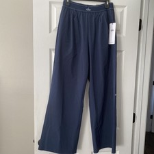 Alo Yoga Suit Up Trouser Navy - Women's MEDIUM NWT