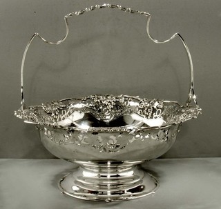 Cesto inglese in argento sterling 1889 HENRY ATKIN
