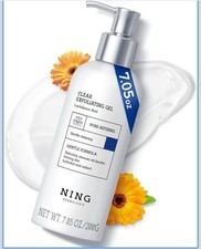 Exfoliating Face Scrub: Gentle Face Exfoliator Peeling Gel with PHA  AHA,