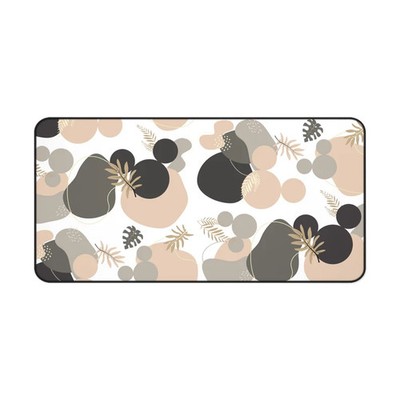 Disney Mickey Mouse Geometric Modern Chic Boho Neutral Large Desk Mat