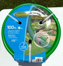 TEKNOR-APEX COMPANY 8501-100 Thumb Nylon Garden Hose, 5/8-Inch by 100-Feet, G...