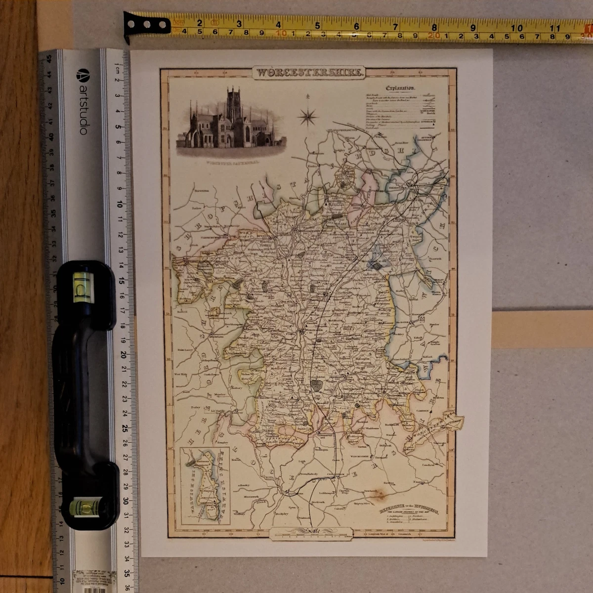 25+ Vintage Reproduction 1800-1899 Date Range Antique Atlas Maps