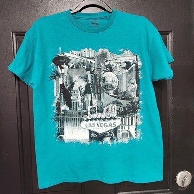 Las vegas strip cosmopolitan harrah luxor mirage wynn New york tee shirt