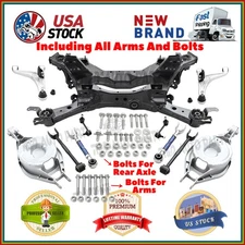 Rear Crossmember Subframe For Infiniti G37 Q40 Sedan 2009-2015 55400JK00B W/Arms