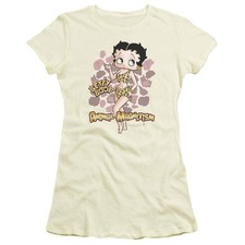 Betty Boop Animal Magnetism Licensed Women's T-Shirt Juniors LG