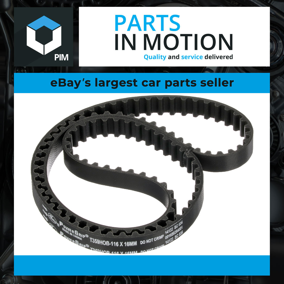 Gates T359HOB Timing Belt - Image 9