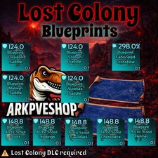 Lost Colony Blueprint BP ASA PVE 🦖ARK Survival Ascended