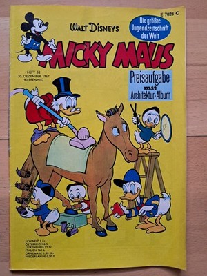 Micky Maus Nr.52 vom 30.12.1967 mit MMK-Gutscheinecke, Fußballalbum - Z1-2