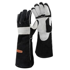 YESWELDER MIG Schwei&szlig;erhandschuhe 40cm - 500&deg;C hitzebest&auml;ndig mit Kevlar