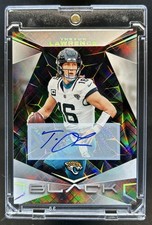 2024 Panini Black Trevor Lawrence Auto Autograph Gold #/5 Jaguars