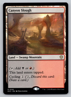 Canyon Slough  - Commander: Lorwyn Eclipsed MTG - BC
