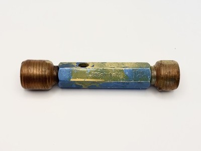 1.225-8NA-2G STUB ACME Thread Plug Gage, Double End Go & No Go.