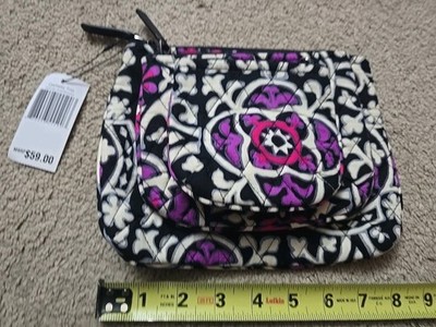 Vera Bradley Nwt Scroll Medallion Cosmetic Trio