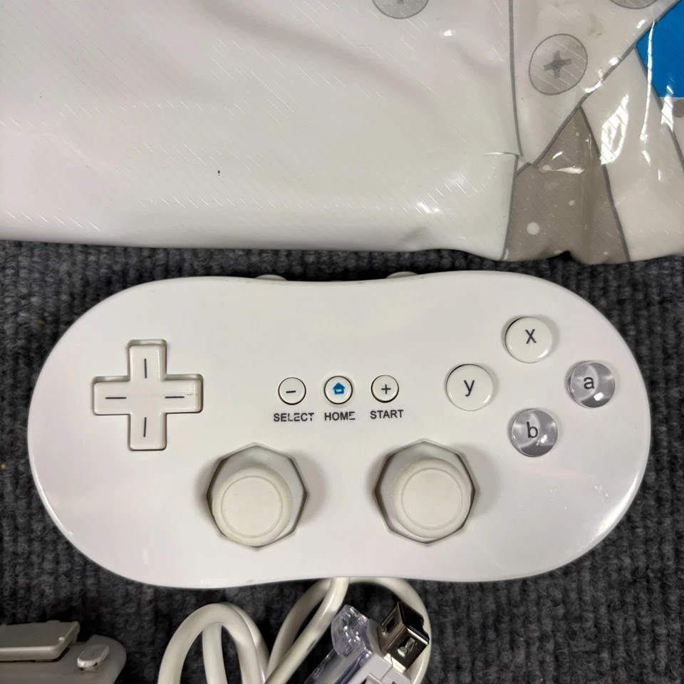 Paquete de accesorios para controlador Nintendo Wii Classic Motion Plus adaptador Dance Pad Foto 2 de 4