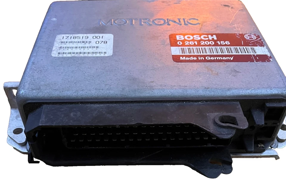 Unidad de control del motor BMW 750i 750il 850CSI DME ECU de segunda mano 0261200156 OEM Bosch Foto 4 de 4