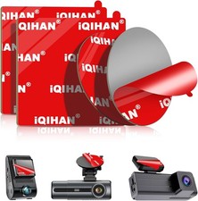 Adhesive Sticky Pads for Dash Cam Mount - 4PCS Heavy Duty Double Sided Grey