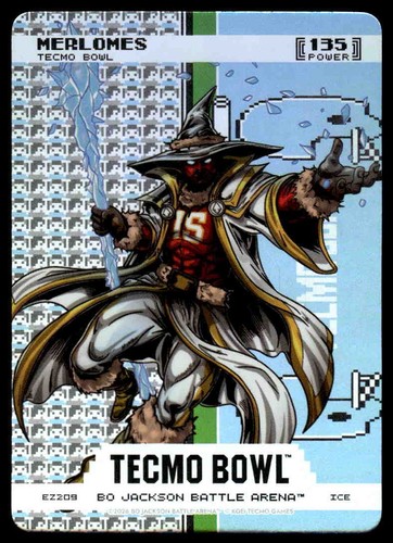 Bo Jackson Battle Arena Tecmo Bowl Endzone Ice PWR 135 Merlomes Patrick Mahomes