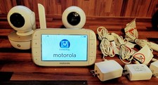 Motorola MBP855 CONNECT-2 Baby Monitor Portable 5" Video monitor  2 cameras