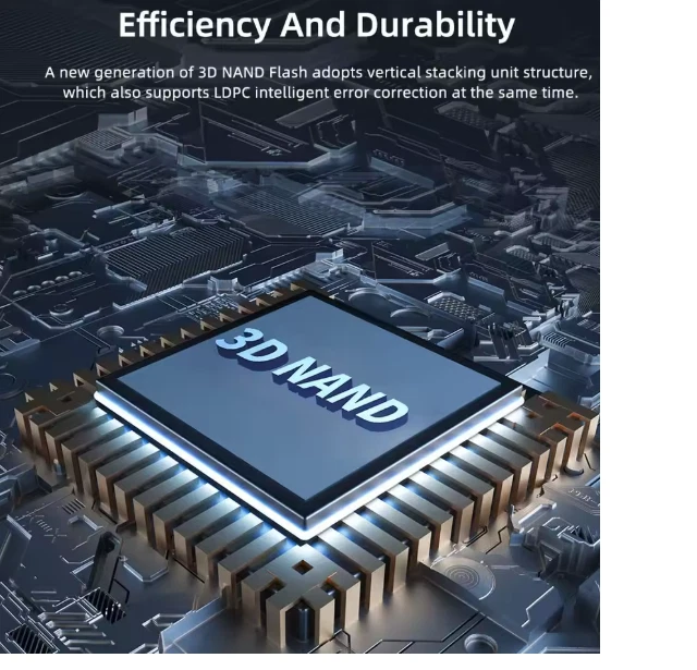 Netac NV3000 SSD 250GB/500GB/1TB/2TB NVMe M2 2280 PCIE3.0X4 - Image 3 of 4