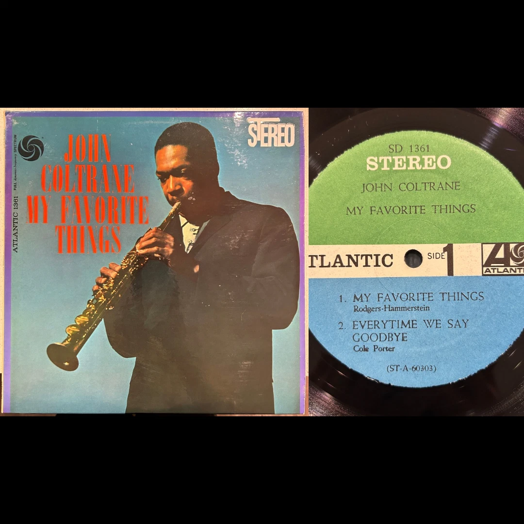 John Coltrane - My Favorite Things LP - Atlantic [SD-1361] STEREO